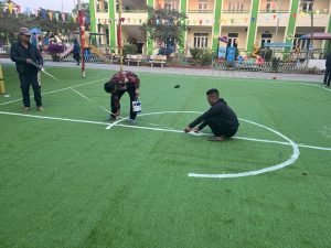 sân bóng nhân tạo cho trẻ
